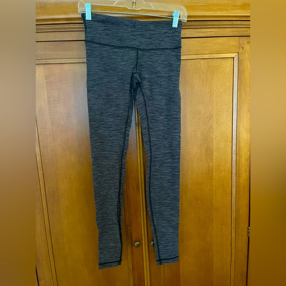 Lululemon gray tweed leggings